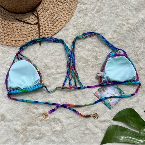 Luli Fama Cielito Lindo Knotted Back Triangle - Picture 8 of 12